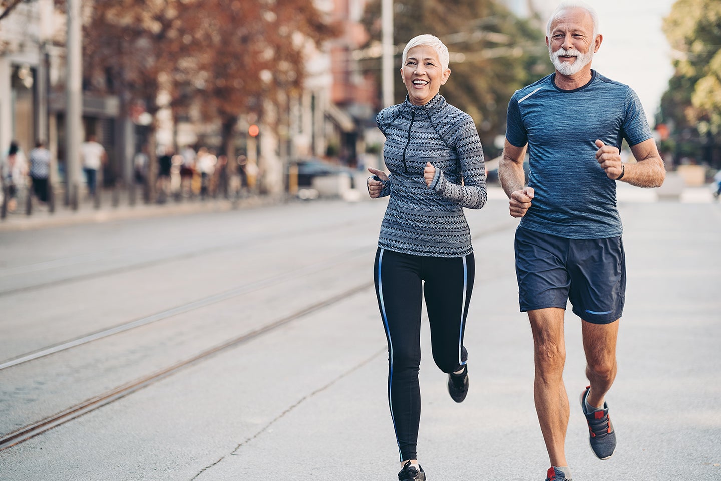 Couple Jogging