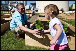 absecon lighthouse garden